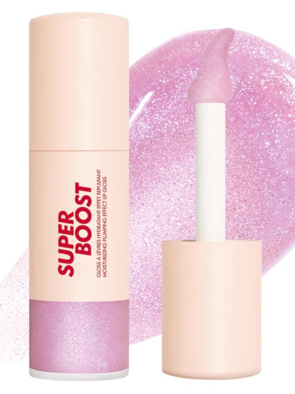 MAKE UP FOR EVER 
Super Boost Moisturizing Lip Gloss 03 festival lilac